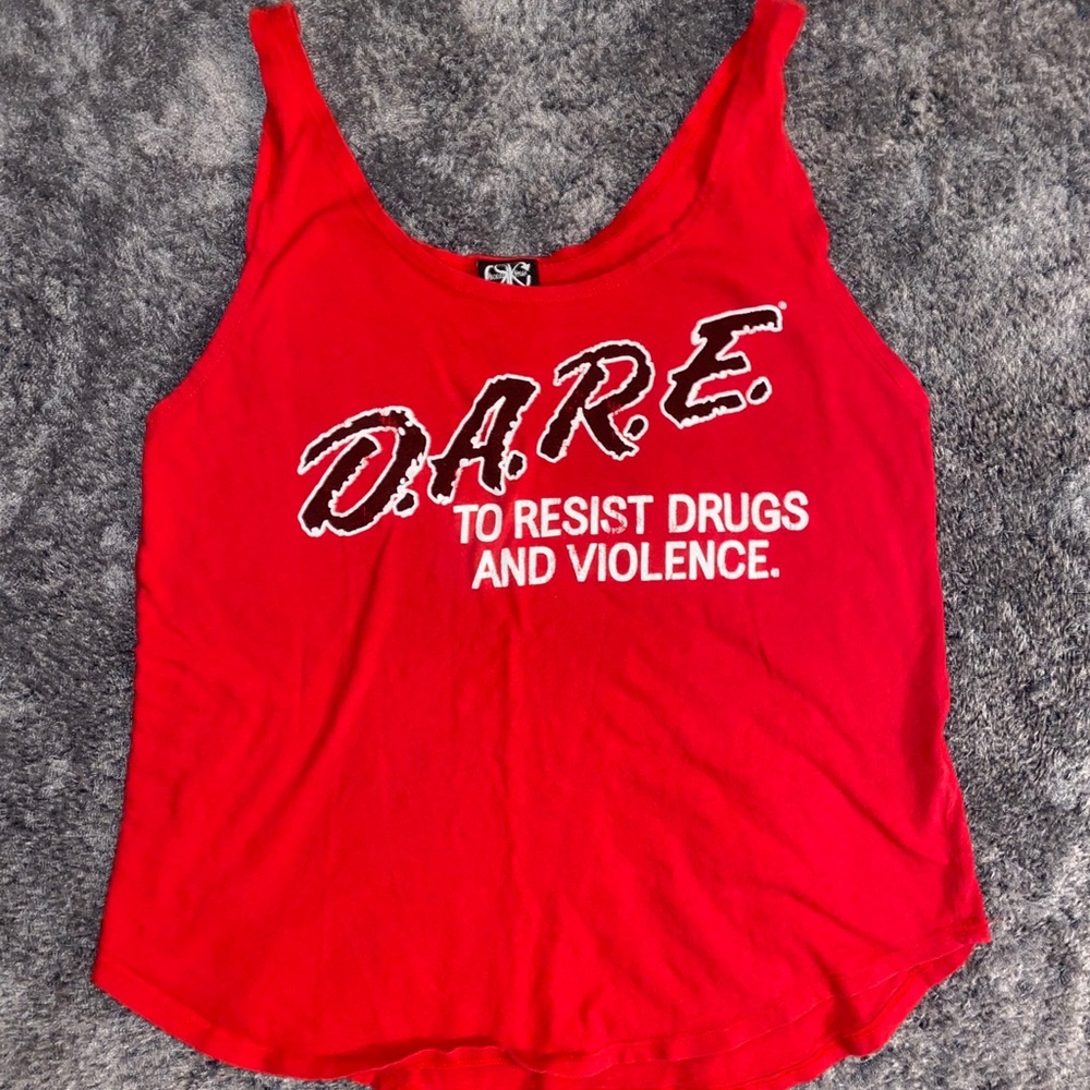D.A.R.E tank top